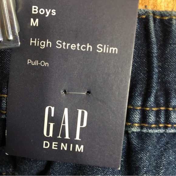 Gap Boys Stretch Pull On Denim Jeans NEW NWT - Picture 5 of 5